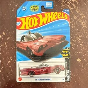 Hot Wheels Red TV Series Batmobile